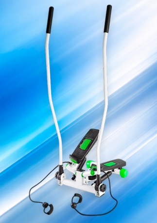 Твист-степпер HMS S3085 с стойками и эспандерами || Twist stepper HMS S3085 cu bare și corzi elastice