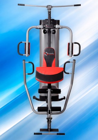 Вид спереди HMS TYTAN 9 – многофункциональный тренажер с тросом 1000 кг для дома || Vedere frontală HMS TYTAN 9 – aparat versatil cu cablu 1000 kg pentru acasă