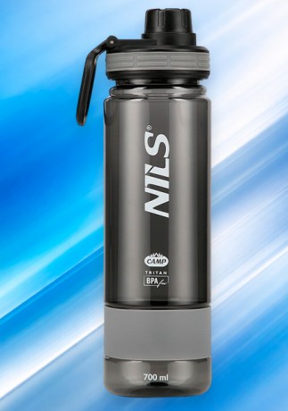 Бутылка Nils Camp NCD07 Gray из тритана || Sticlă Nils Camp NCD07 Gray din tritan