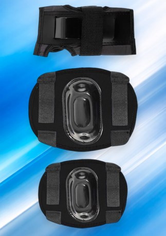 Наколенник, налокотник и защита запястья NILS Extreme H108 || Genunchieră, cotieră și protecție pentru încheietura mâinii NILS Extreme H108